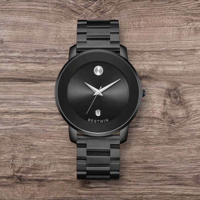 BESTWIN-Mens-black-Watch