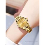 BINBOND B5552 Men's Golden Watch