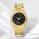 Bestwin watch golden and black , madaas1
