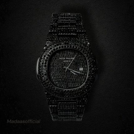 Patek Philippe Black Stone Watch madaas